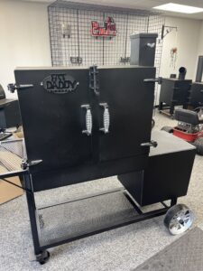 Titan Series Reverse Flow Smoker - High temp powder coat