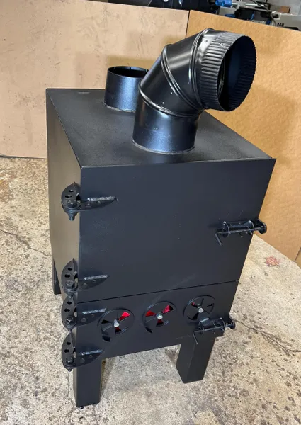 Wood Burning Forced Air Garage Heater | Heavy Duty Shop Heater - Image 5