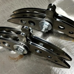 Bear Claw Weld-On Hinge Set | Heavy Duty Smoker Hinges