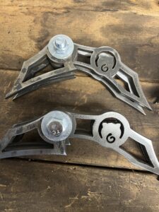 Made from 1/4" plate steel