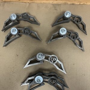 SmokeArt-Customizable Hinge Kit, Universal, Weld-On