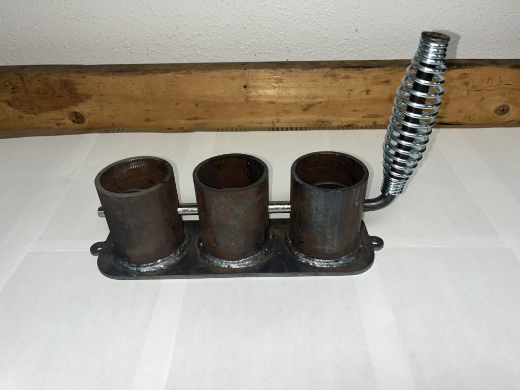 Triple Barrel Throttle Body Air Damper - With Cool Touch Handle