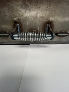 Cool Touch Spring Handle, Universal Fit, Weld On, Stainless Spring